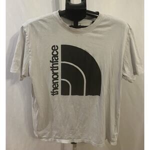 The North Face White and Black T-Shirt Men's size L